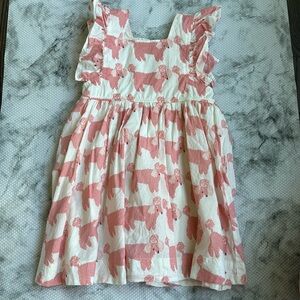 Pink Chicken Poodle Dress